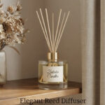 Premium στρογγυλό βάζο για diffusers